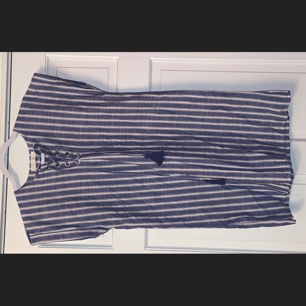 Love Tree striped dress size small